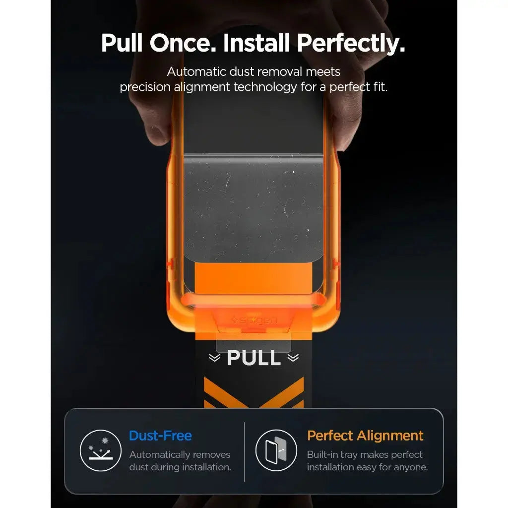 Spigen [2 Pack] iPhone 18 Pro / 17 Pro Anti-Reflection Screen Protector AlignMaster S Spigen Singapore Singapore