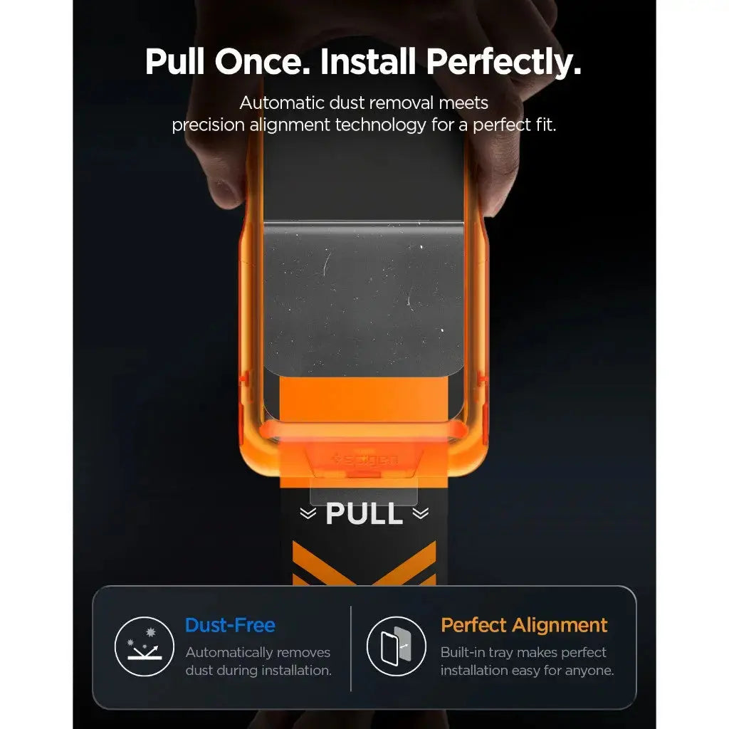 Spigen [2 Pack] iPhone 18 Pro Max / 17 Pro Max Anti-Reflection Screen Protector AlignMaster S Spigen Singapore Singapore