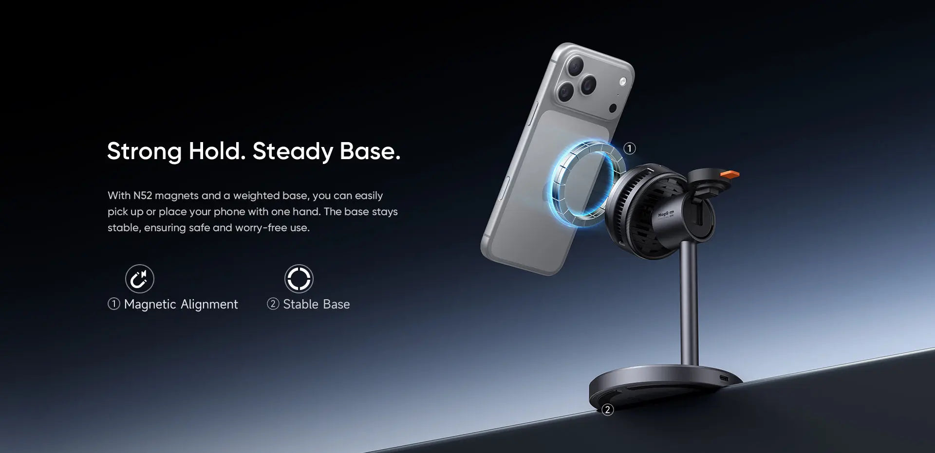 MCDODO Wireless Charger Cooled Qi2.2 3 in 1 Stand Magnetic CH-6170 Mcdodo Singapore