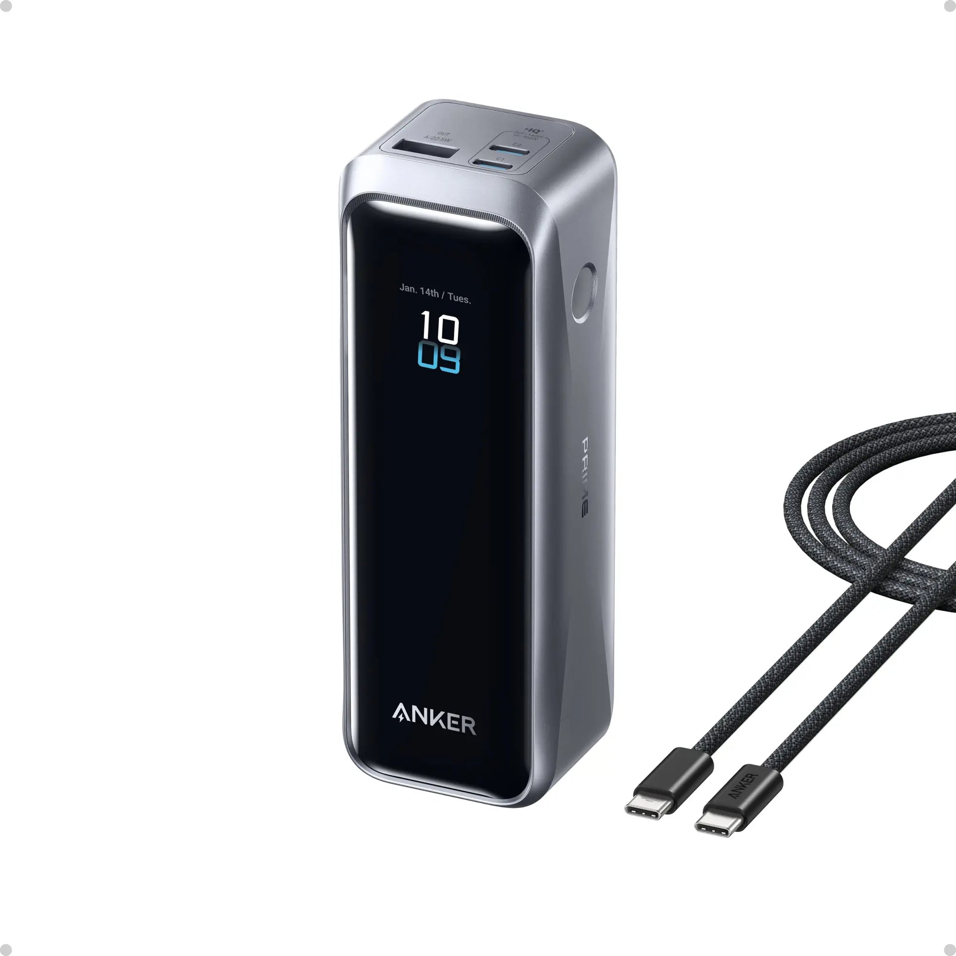 Anker Prime Power Bank 20100mAh 3-Port 220W Laptop Portable Charger A110B Tech House Singapore
