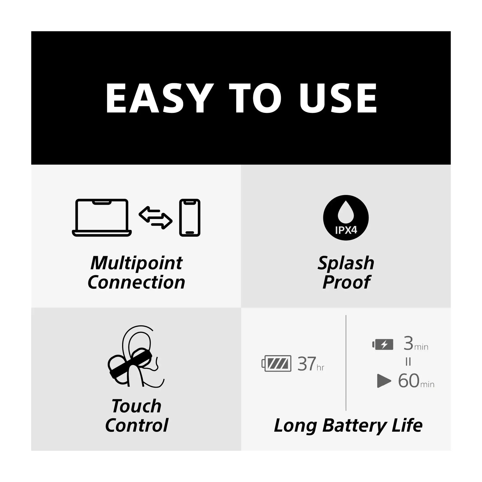 SonyLinkBuds series | LinkBuds Clip Wireless Headphones Tech House Singapore
