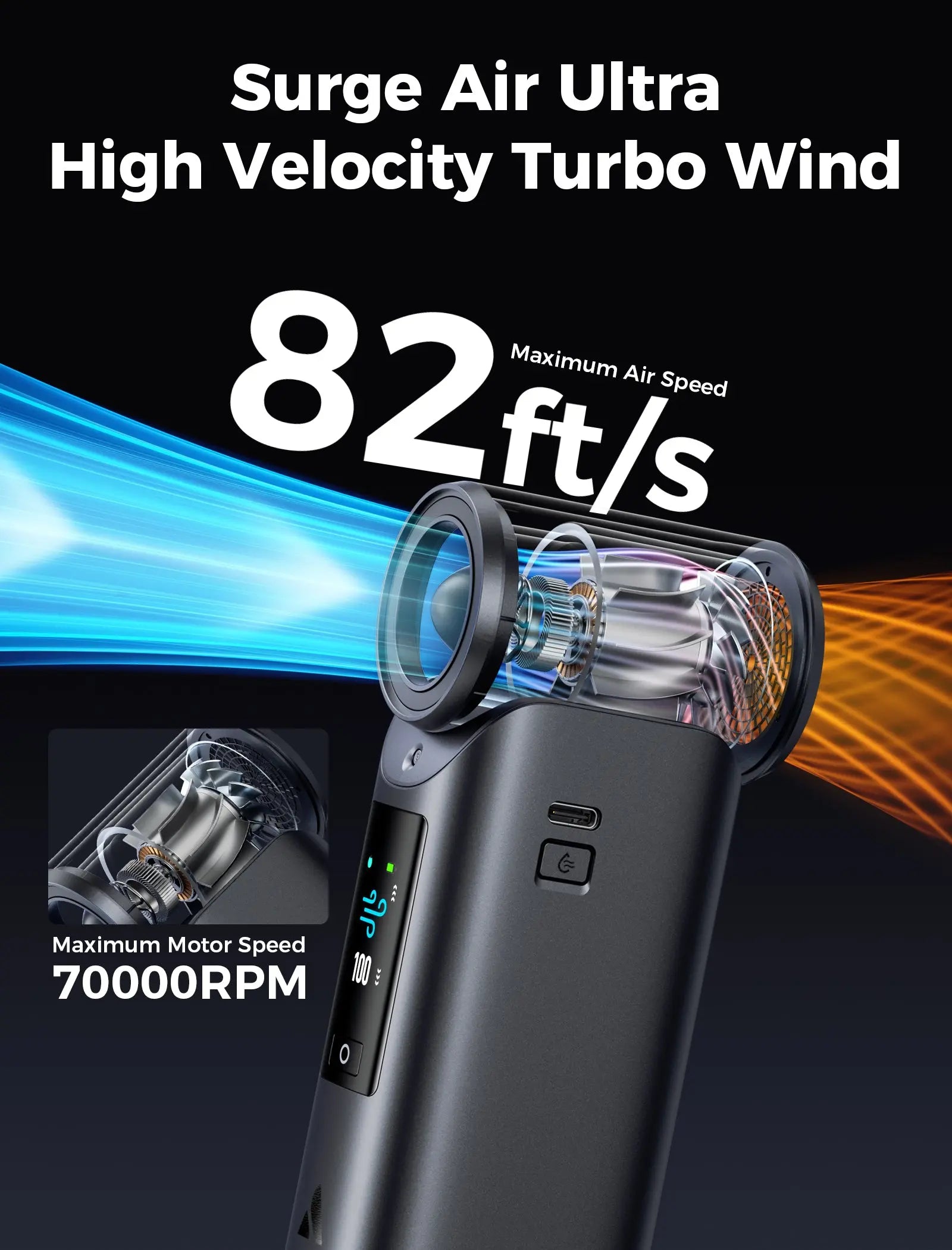 Aecooly Portable Misting Fan Cold Air Pro Mist Chill High Speed Wind Portable Fan Rechargeable Turbo Fan Mini Fan Tech House Singapore