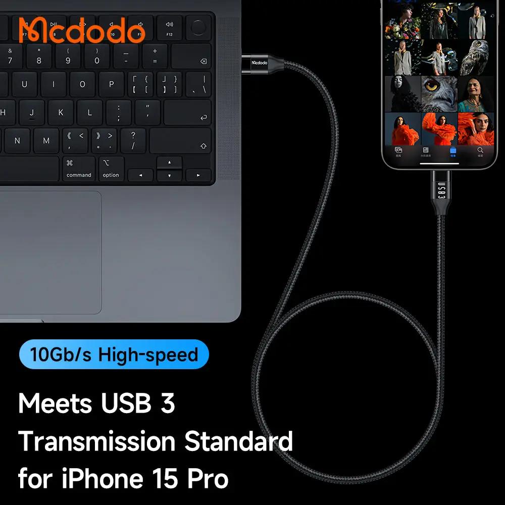 Mcdodo USB-C to USB-C 3.1 Gen 2 Cable 100W Fast Charging (1.2M) with 4K/60Hz HDR Video Output CA-7132 Tech House Singapore