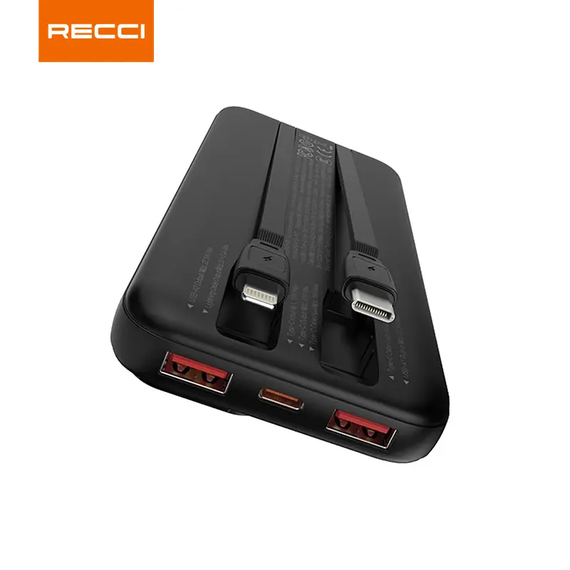 Recci 10000mAh Power Bank 22.5W (RPB-P67) Tech House Singapore
