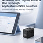 OLLOES GaN 140W Universal Travel Adapter with Extra US/EU Plug 3 x USB-C 1 x USB-A GaN Fast Charging Tech House Singapore