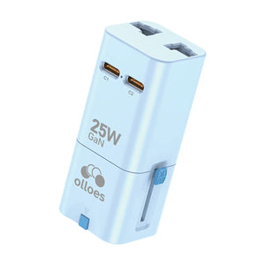 OLLOES GaN 25W Universal Travel Adapter Super Compact Tech House Singapore