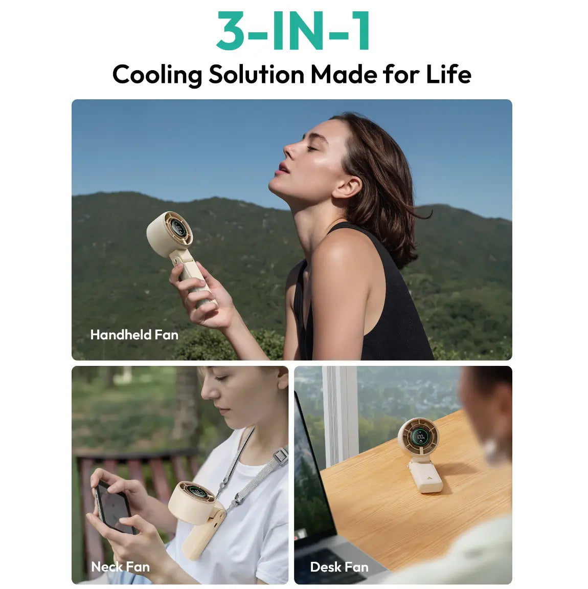 Aecooly Halo 02 Portable Fan - Tech House - Singapore