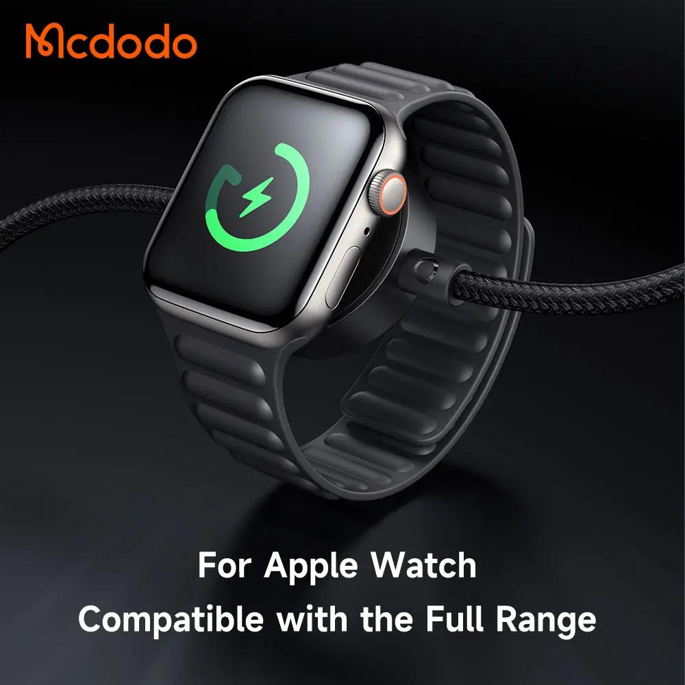 Mcdodo 2-in-1 USB-C to USB-C Cable 60W Fast Charging with Wireless Charger for Apple Watch (1.5M) CA-2580 Tech House Singapore