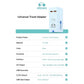 OLLOES GaN 25W Universal Travel Adapter Super Compact 2 x USB-C GaN Fast Charging Mini Size Tech House Singapore