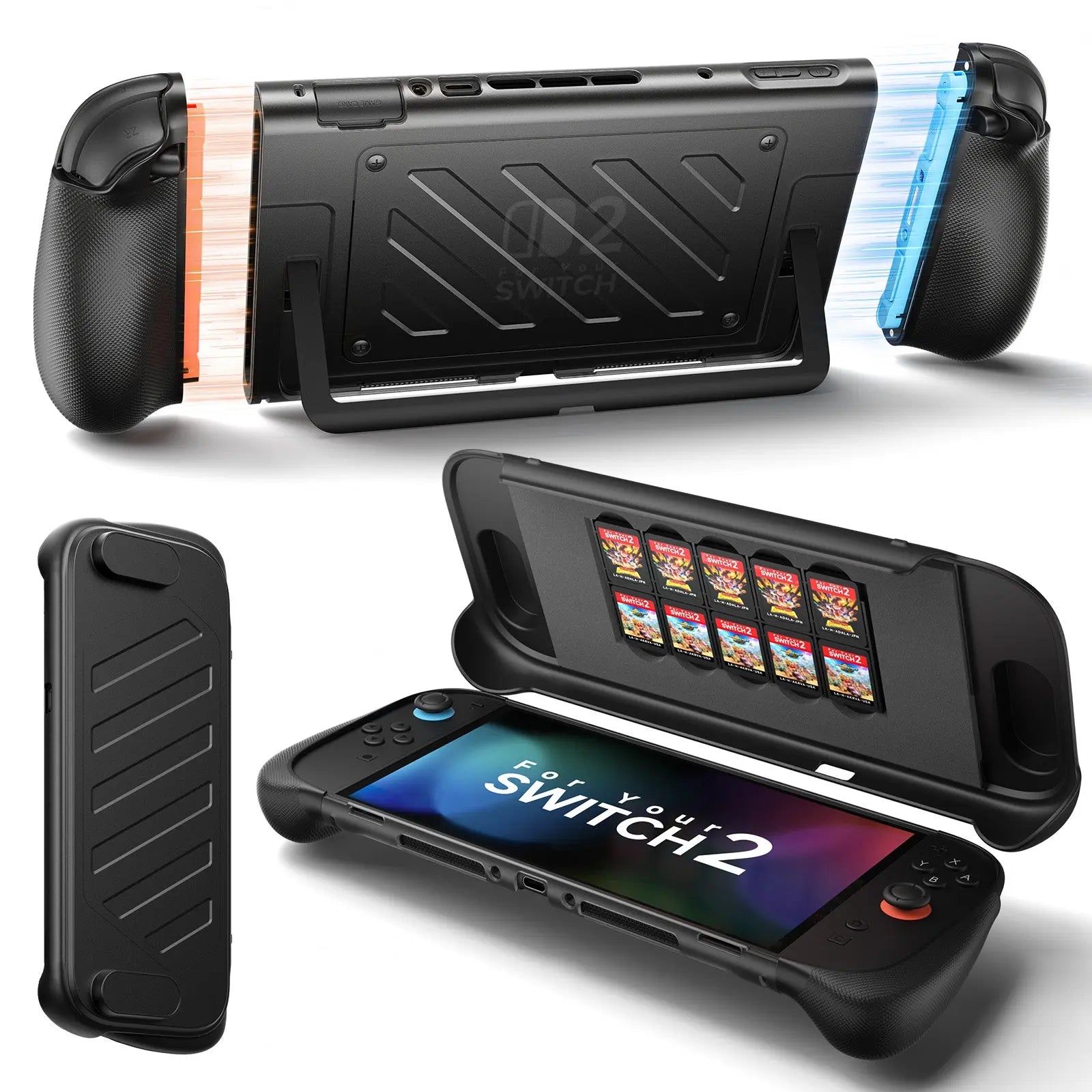 JSAUX Nintendo Switch 2 Split Protective Case (PC0114) - Tech House -