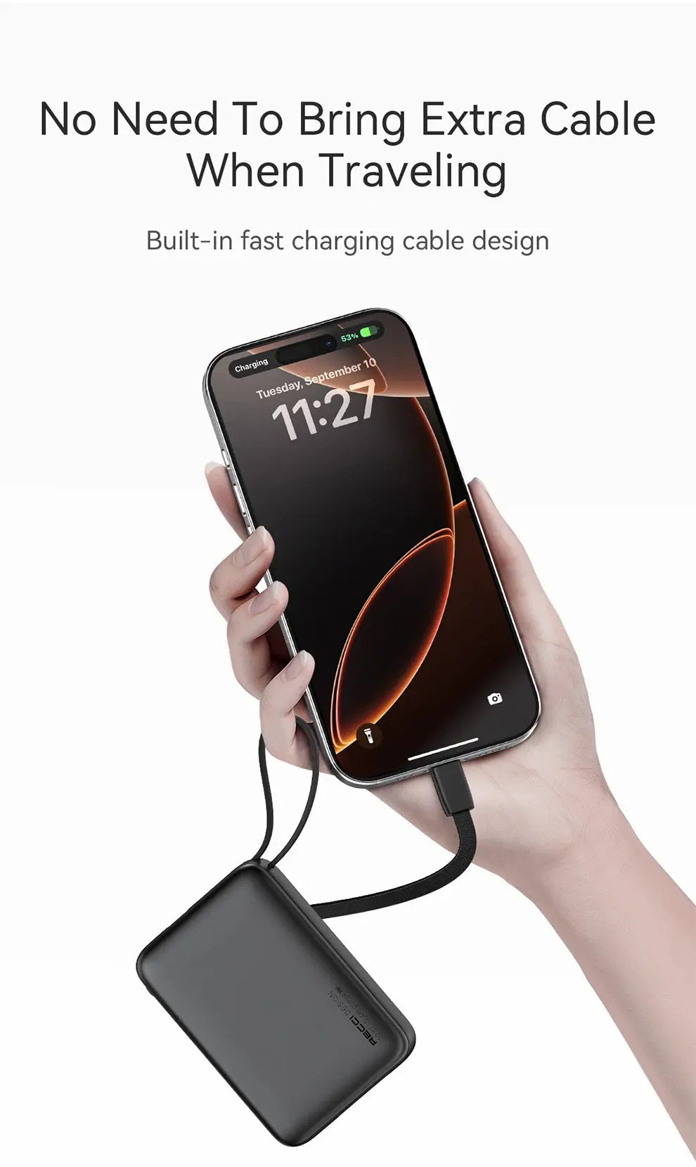 Recci 20000mAh Power Bank 22.5W (RPB-P63) Tech House Singapore