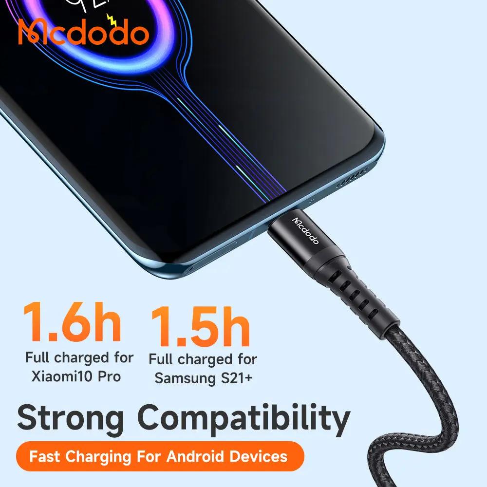 Mcdodo USB-A to USB-C Cable 3A Fast Charging (0.2M/3M) CA-2270/CA-2273 Tech House Singapore