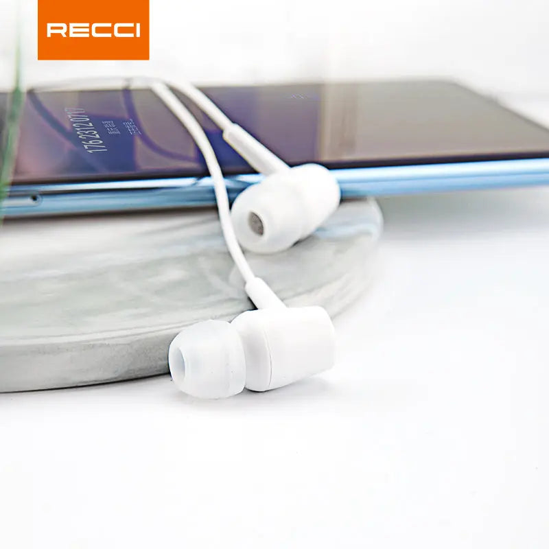 Recci 3.5mm Wired In ear Earpiece REP-L06 Tech House Singapore