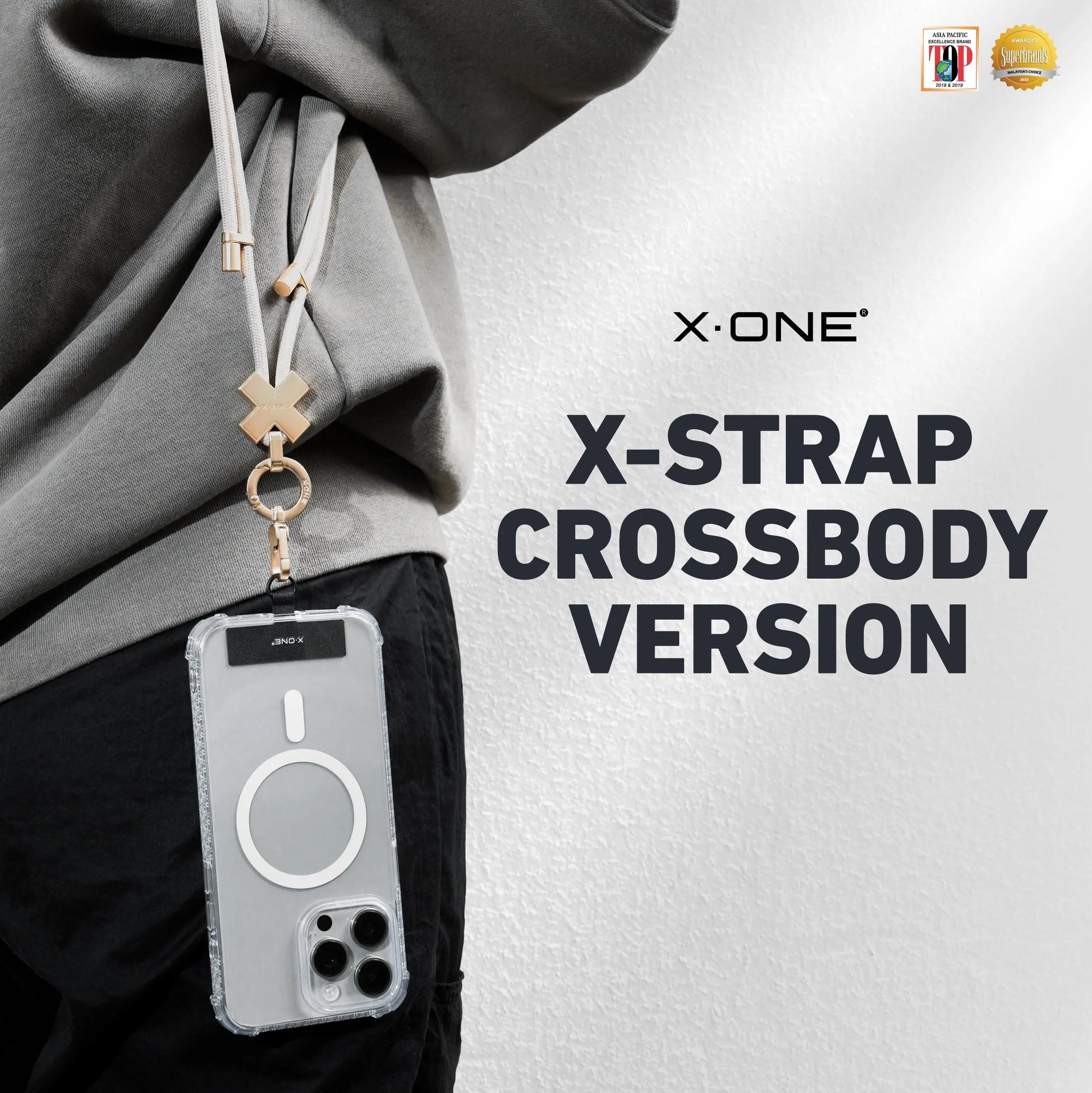 X-One X Strap Crossbody Version Shoulder Strap Tech House Singapore