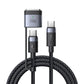 Mcdodo 2-in-1 USB-C to USB-C Cable 240W/140W Charging with (2M) Magnetic 3 Cable CA-0140 Tech House Singapore