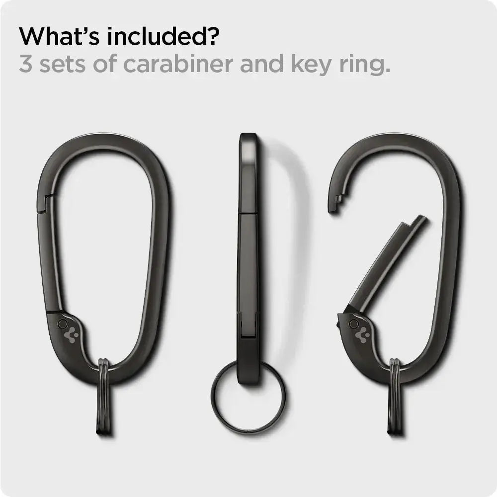 Spigen [3 Pack] Carabiner Clips D Ring Spring Snap Hook Spigen