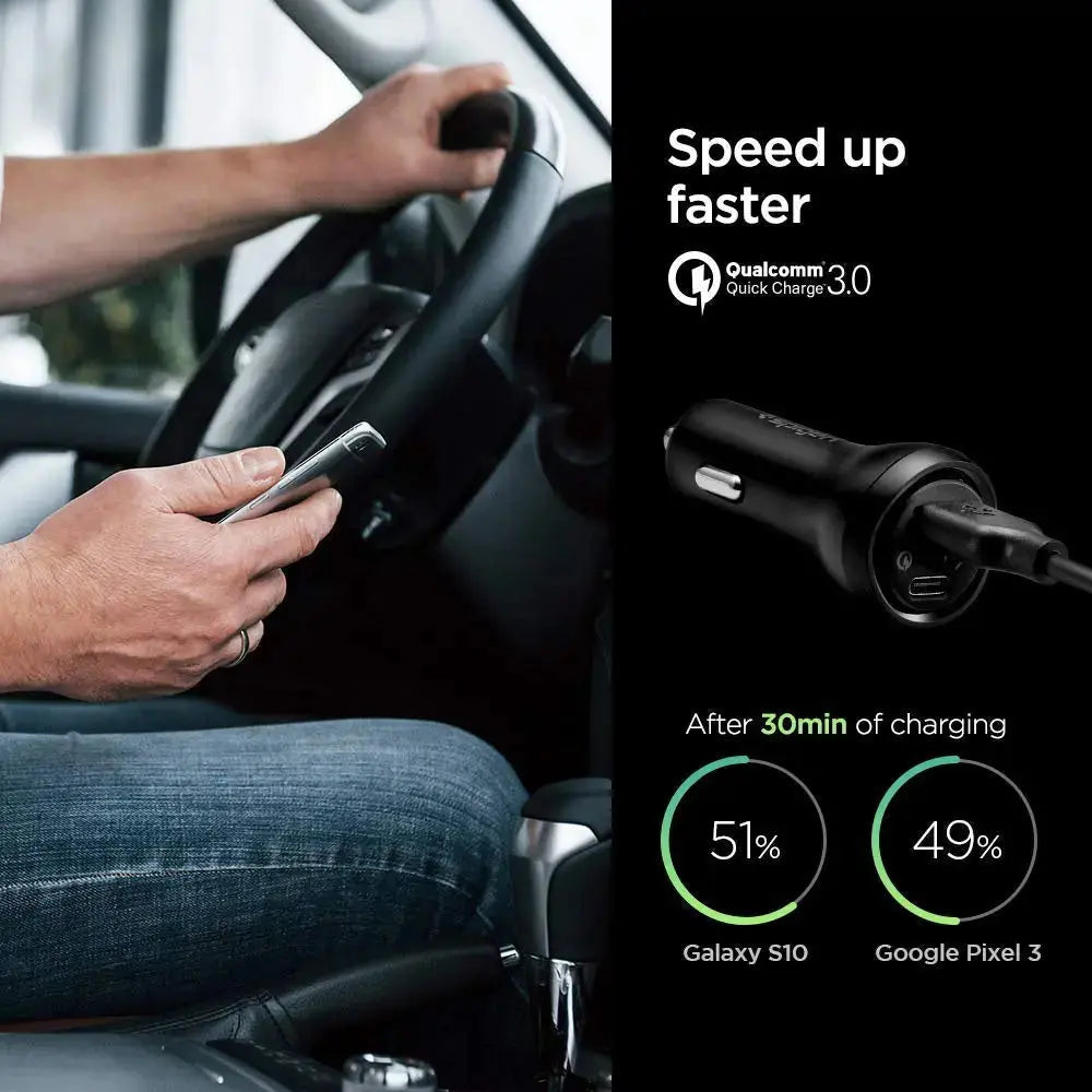 Spigen 30W USB-C Power Delivery Car Charger Spigen