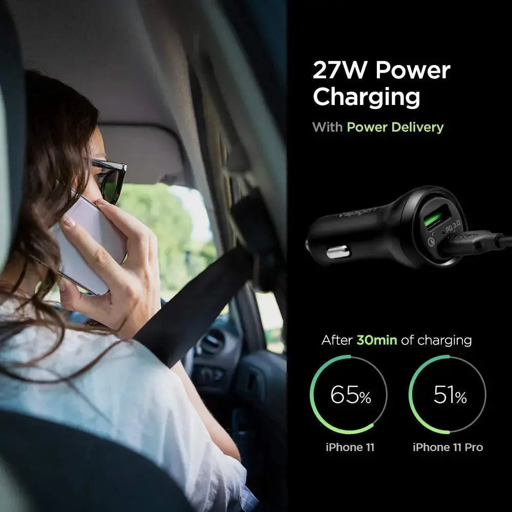 Spigen 30W USB-C Power Delivery Car Charger Spigen