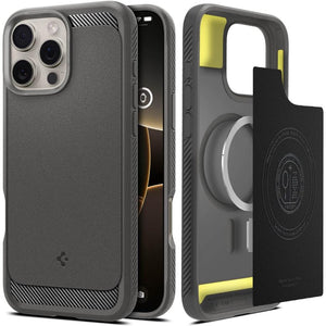 Spigen iPhone 16 Pro Case Rugged Armor MagFit