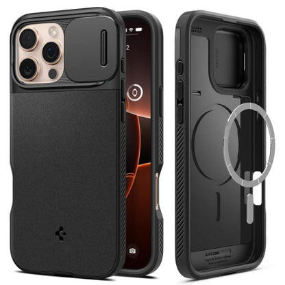 Spigen iPhone 16 Pro Max Case Optik Armor MagFit