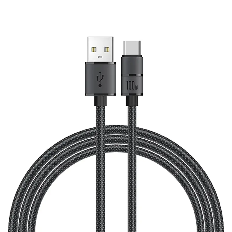 Recci USB A to C Nylon Cable 2M RS12C Tech House Singapore
