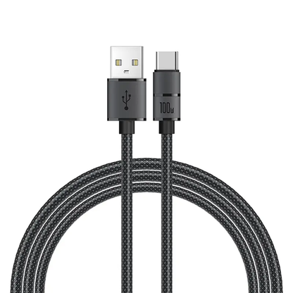 Recci USB A to C Nylon Cable 2M RS12C Tech House Singapore
