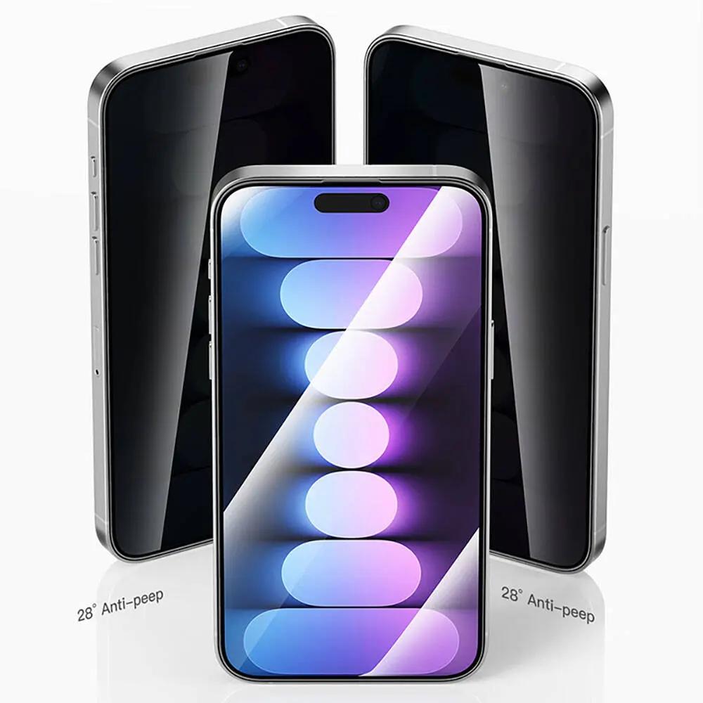 Recci iPhone 15/ 15 Plus/15 Pro/15 Pro Max Privacy Screen Protector Tech House Singapore