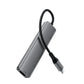 Acefast J18 6-in-1 USB-C Hub 4K 60Hz HDMI PD 90W Fast Charging Docking Station SD/TF Card Reader Multi-Port Hub Tech House Singapore
