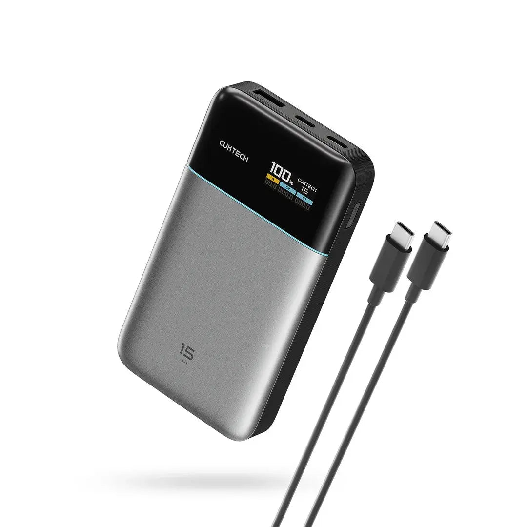 CUKTECH 15 Air Power Bank 90W Fast Charging 15000mAh Powerbank [CCC Certified] Tech House Singapore