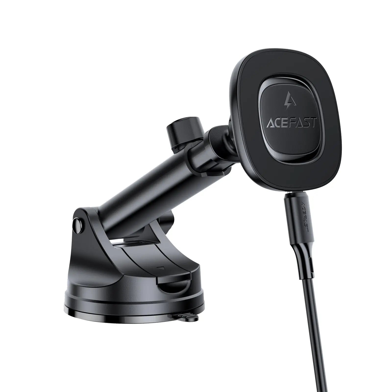 Acefast D47 Magnetic Wireless Charging Car Mount 15W Fast Charge Phone Holder Air Vent Dashboard Tech House Singapore