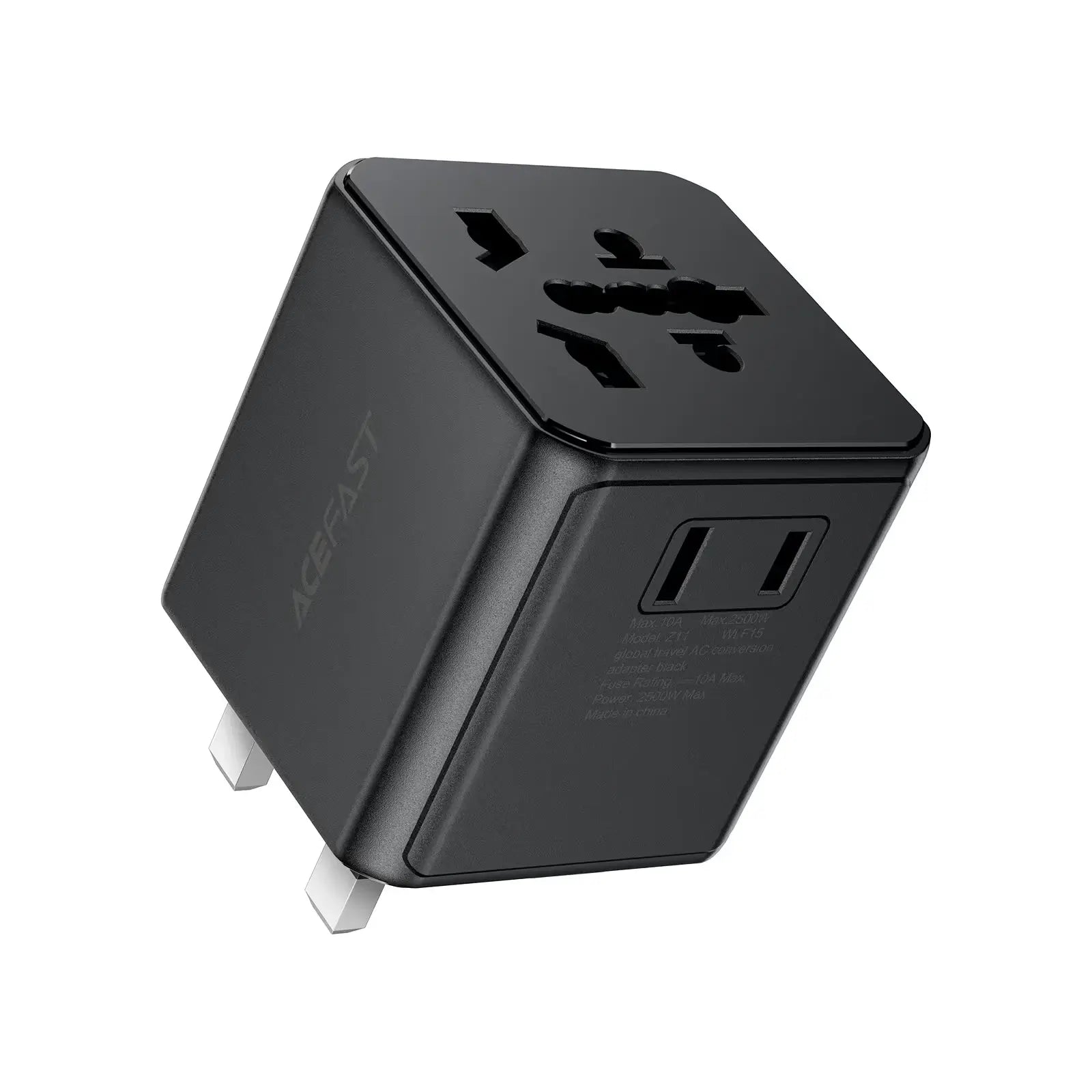 Acefast Z11 Travel Adapter Universal Fast Charging Converter Multi Plug Adapter Tech House Singapore