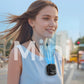 Aecooly Mini Portable Neck Fan, Mighty Hands Free Fan, Magnetic Fit Click 01 USB Rechargeable 10H Max Portable Fan Tech House Singapore