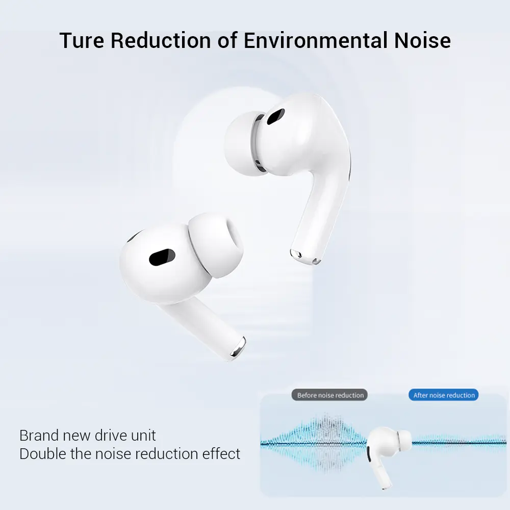 Recci TWS G500 Pro ANC Bluetooth True Wireless Stereo Earbuds Tech House Singapore