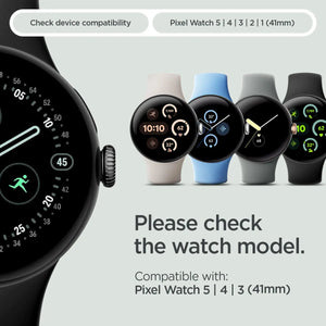 [2 Pack] Spigen Google Pixel Watch 5 / 4 / 3 (41mm) EliteShield EZ Fit Spigen Singapore Singapore