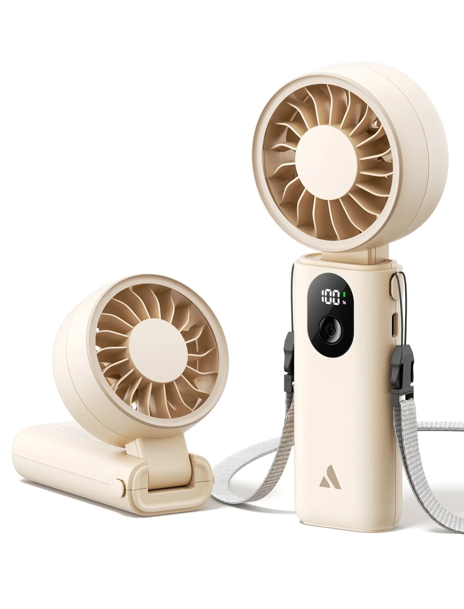 Aecooly Portable 3 In 1 Handheld Fan Halo 04 | Portable USB Rechargeable Fan | Strong Wind | Multi-Use Fan Tech House Singapore