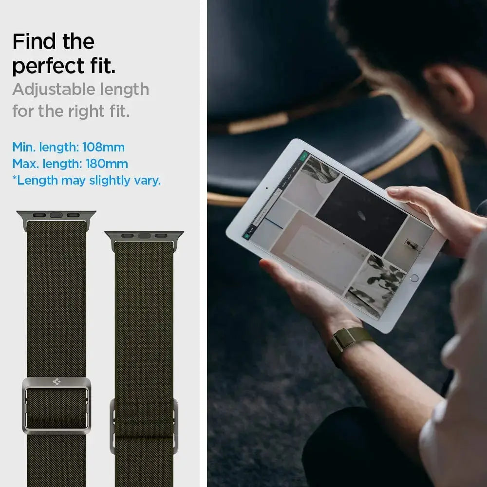 Spigen Apple Watch Strap Series (49mm / 46mm / 45mm / 44mm / 42mm) Watch Band Lite Fit Spigen