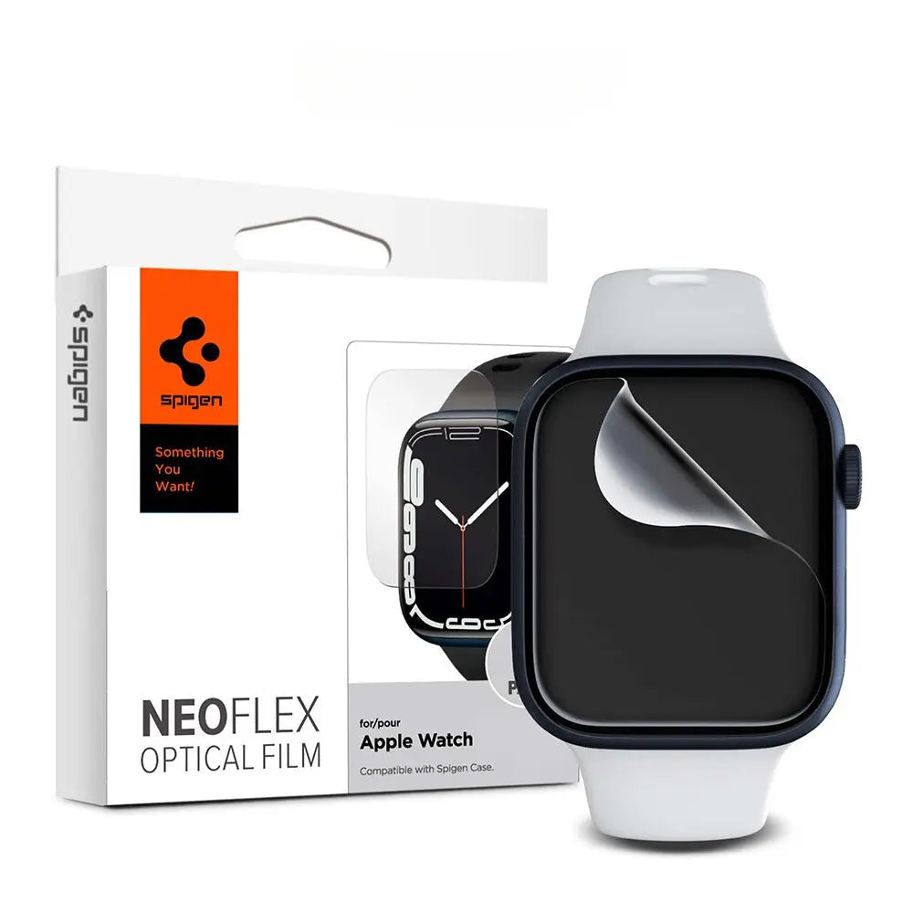 [Front 3 pcs] Apple Watch Screen Protector 9 / 8 / SE 2 / 7 / SE / 6 / 5 / 4 (45mm / 44mm) Neo Flex Film