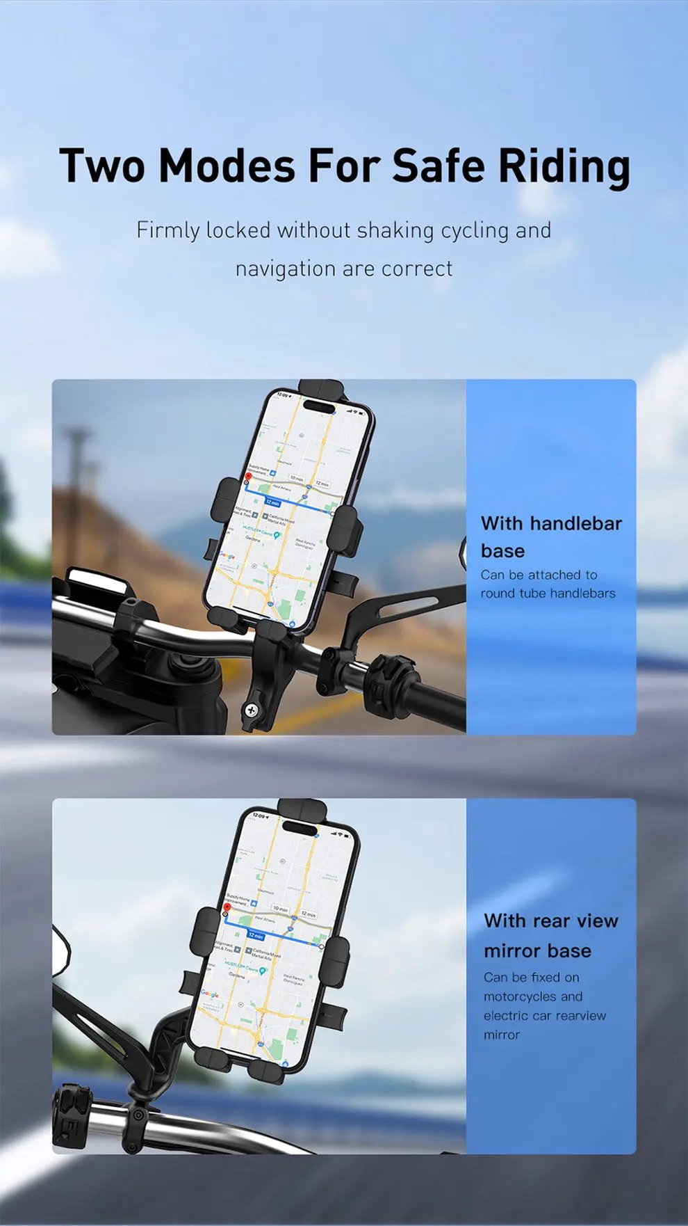 Recci Motorcycle Holder RHO-C30 Tech House Singapore