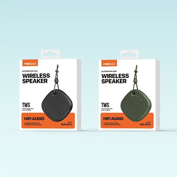Recci Mini Bluetooth Portable Wireless Speaker RSK-W43 Tech House Singapore