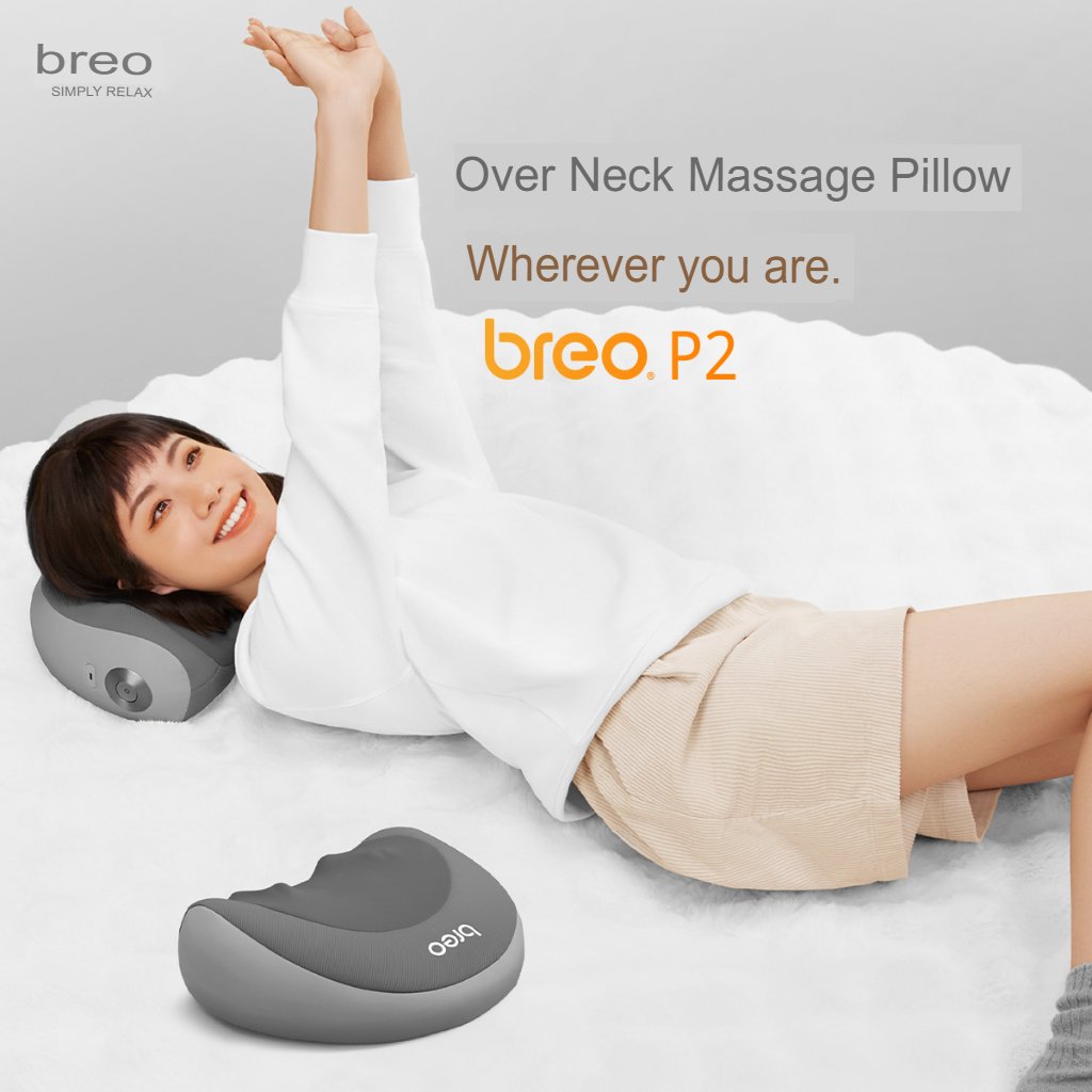 Breo P2 Neck and Waist Massage Pillow Breo