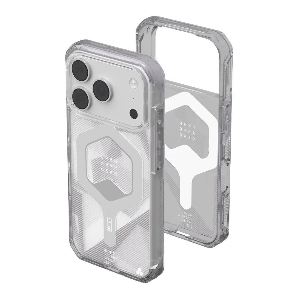 UAG iPhone 18 Pro / iPhone 17 Pro Case 6.3" Plyo Interface Ice/Smoke Magnetic Phone Case – Limited Edition Tech House Singapore