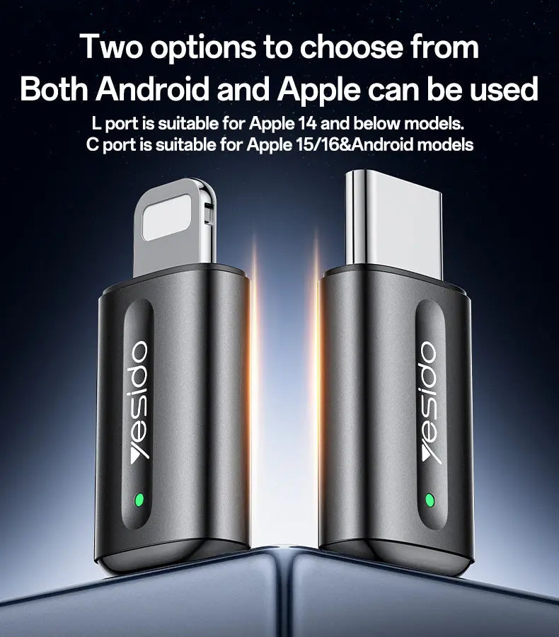 YESIDO Mobile Smart Remote Control USB C EC26C Mcdodo Singapore