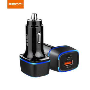 Recci Car Charger PD20W RQ02 Tech House Singapore