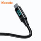 Mcdodo USB-C to USB-C Cable 100W Fast Charging (1.2M) with Digital Display CA-1100 Tech House Singapore