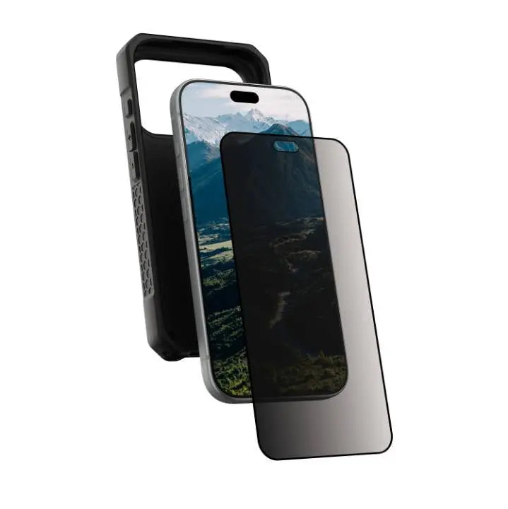 UAG iPhone 18 Pro Privacy Screen Protector Glass Shield 2-Way Privacy Tempered Glass 9H Hardness Tech House Singapore
