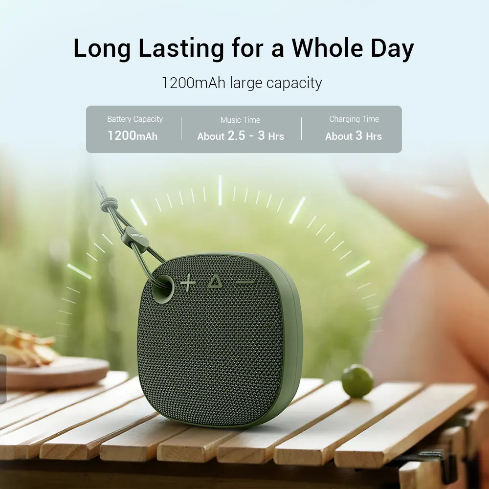 Recci Mini Bluetooth Portable Wireless Speaker RSK-W43 Tech House Singapore