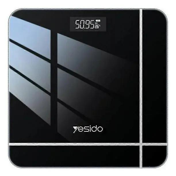YESIDO Digital Scale Tempered Glass LED Display Smart Electronic Weight Scale MG09 Tech House Singapore