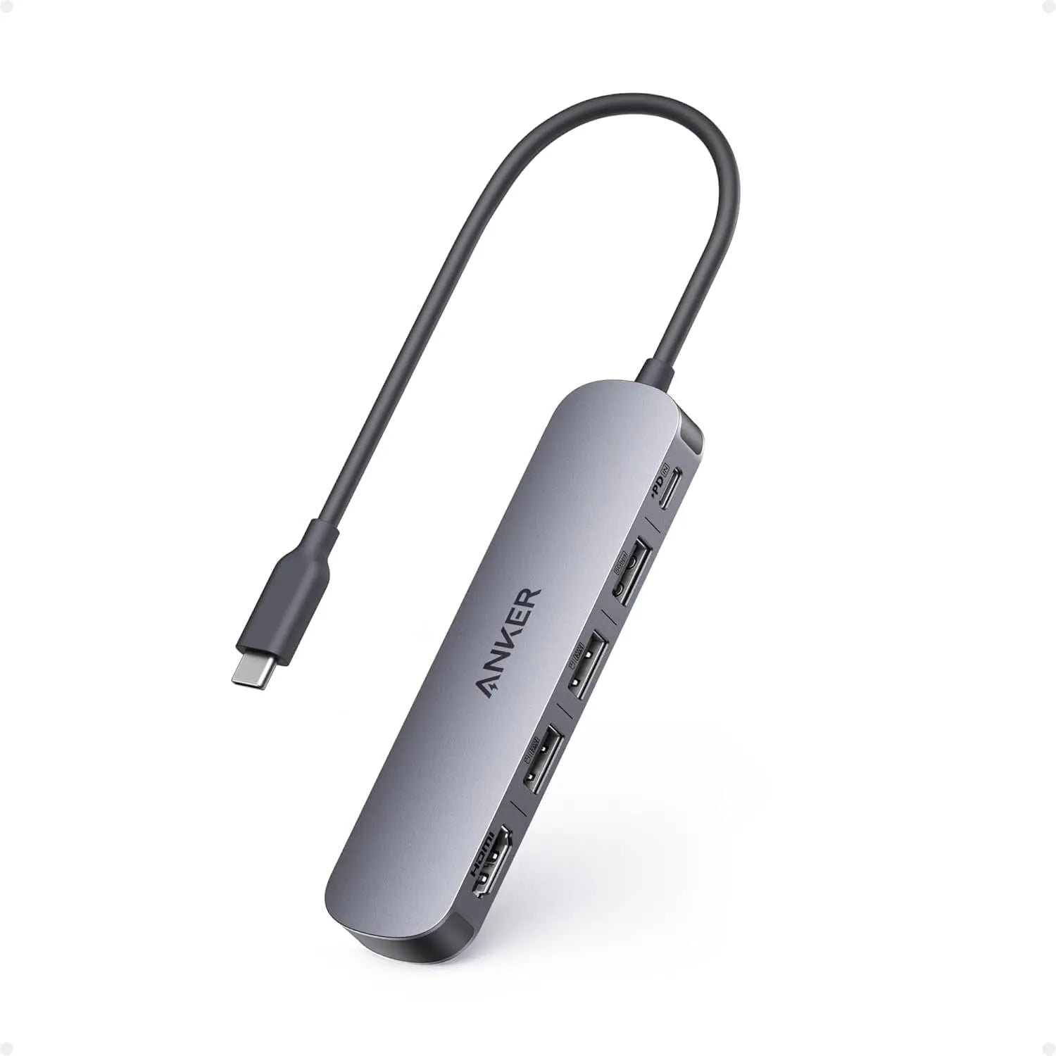 Anker 5-in-1 USB C Hub Adapter 4K@30Hz HDMI with PD 90W Max A8357 - Tech House - Singapore