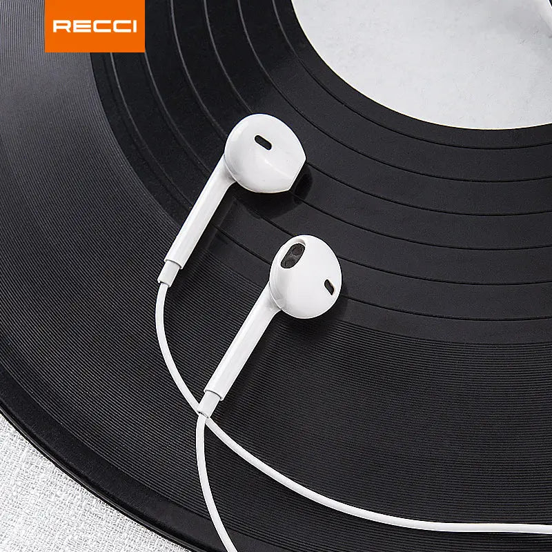 Recci 3.5mm Wired Earpiece REP-L15 Tech House Singapore