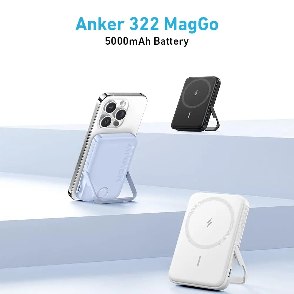 322 Maggo Power Bank Magnetic 5000mah A1618 - Anker Singapore